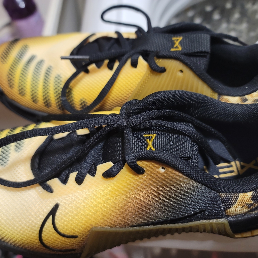 Nike Black and Yellow Sneakers